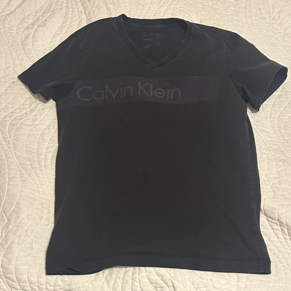 Calvin Klein Black Short Sleeve Tee size XS